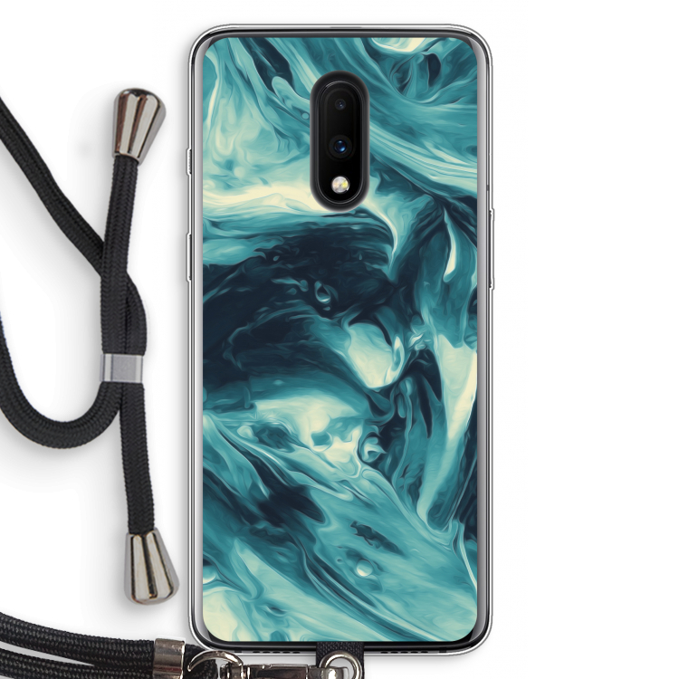 Dreaming About Whales: OnePlus 7 Transparant Hoesje met koord