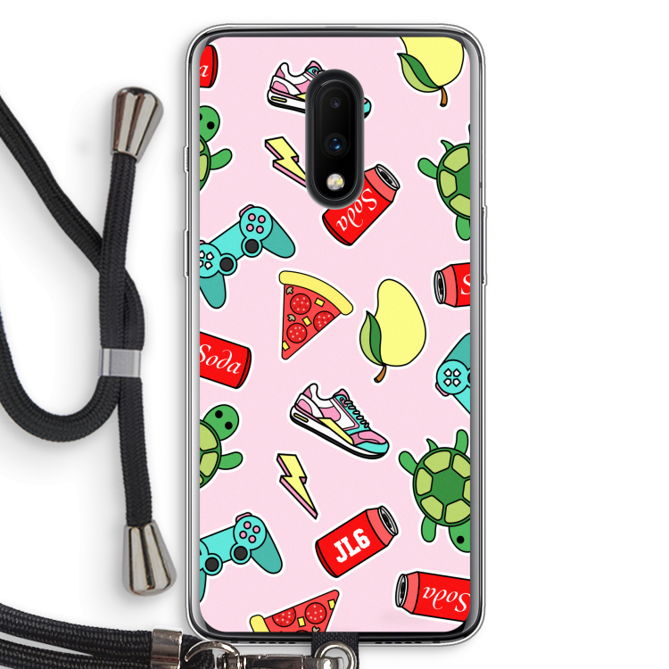 Things Jamie Loves: OnePlus 7 Transparant Hoesje met koord