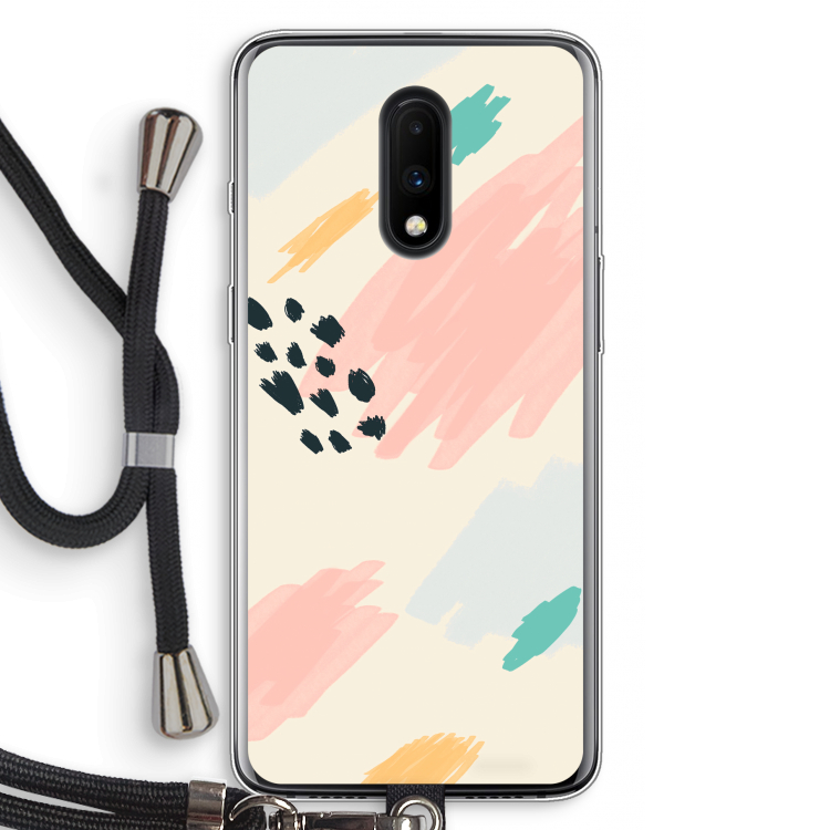 Sunday Chillings: OnePlus 7 Transparant Hoesje met koord