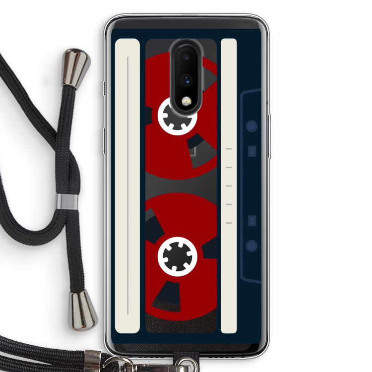 Here's your tape: OnePlus 7 Transparant Hoesje met koord