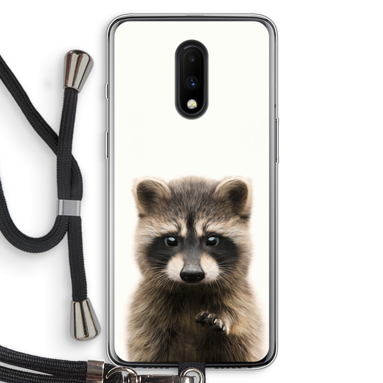 Rocco: OnePlus 7 Transparant Hoesje met koord