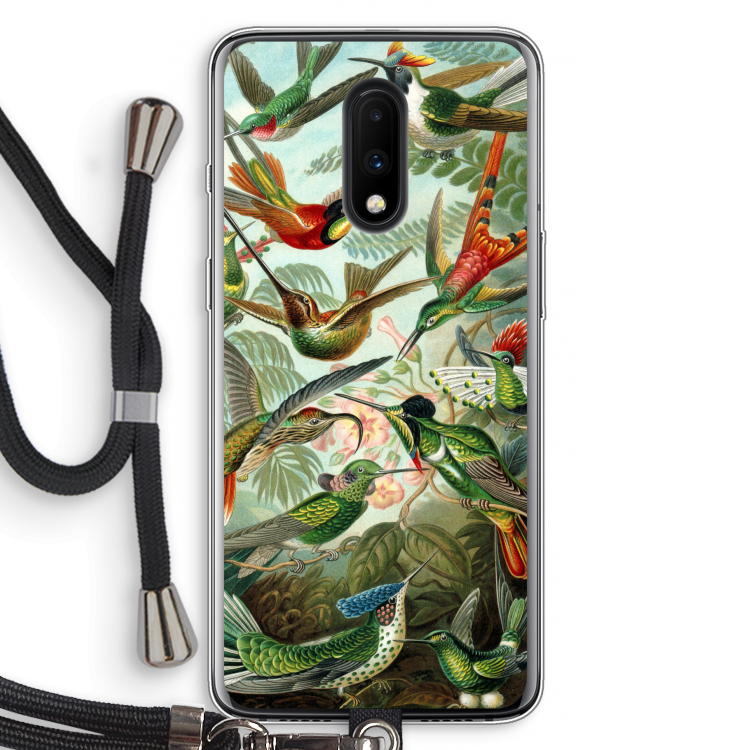 Haeckel Trochilidae: OnePlus 7 Transparant Hoesje met koord