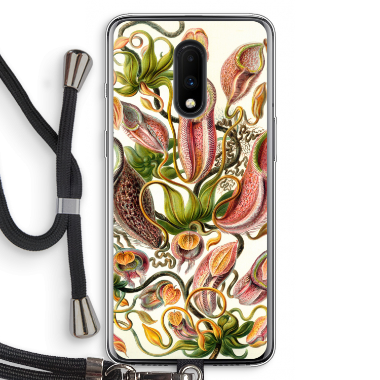 Haeckel Nepenthaceae: OnePlus 7 Transparant Hoesje met koord