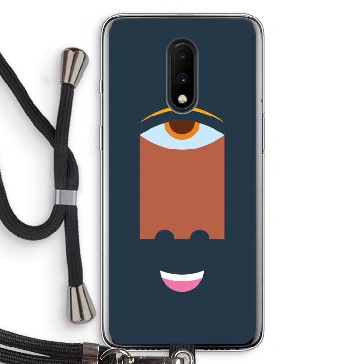 Mono M: OnePlus 7 Transparant Hoesje met koord