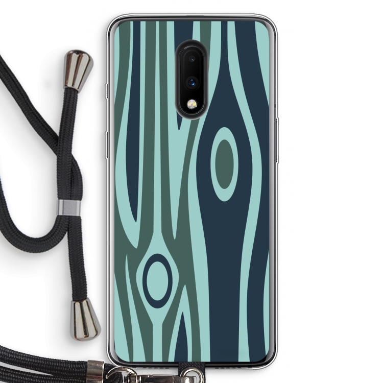 Bast B: OnePlus 7 Transparant Hoesje met koord