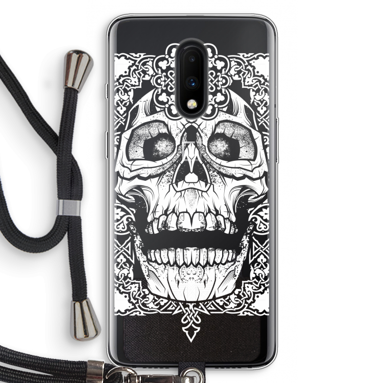 Seek & Destroy: OnePlus 7 Transparant Hoesje met koord