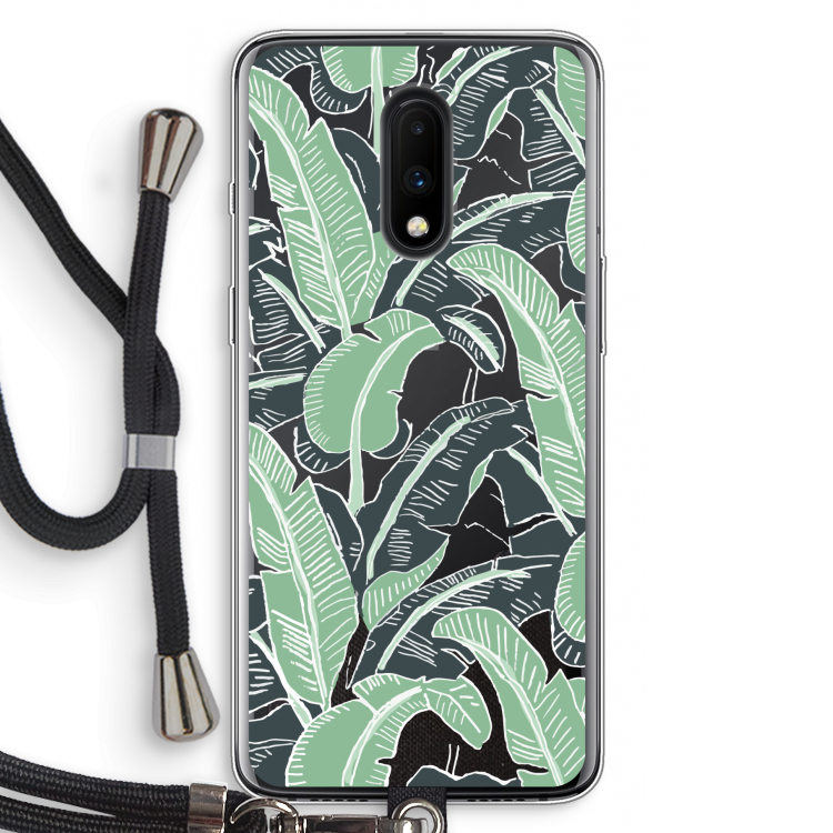 This Sh*t Is Bananas: OnePlus 7 Transparant Hoesje met koord