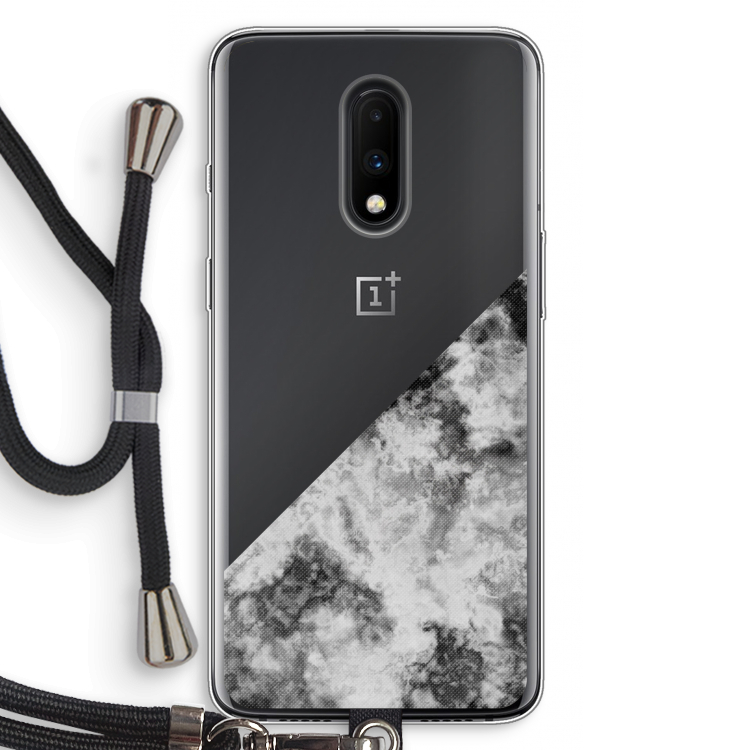 Onweer: OnePlus 7 Transparant Hoesje met koord