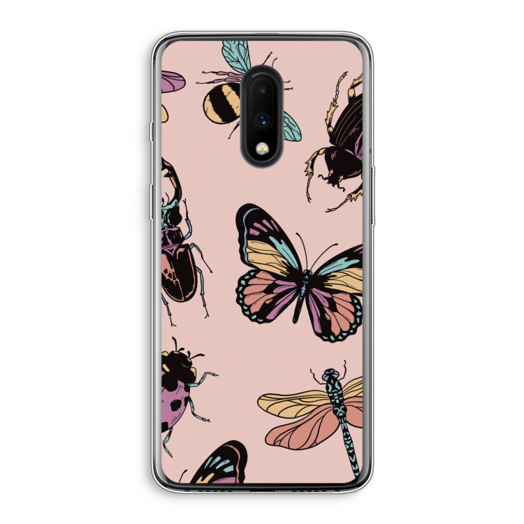 Tiny Bugs: OnePlus 7 Transparant Hoesje
