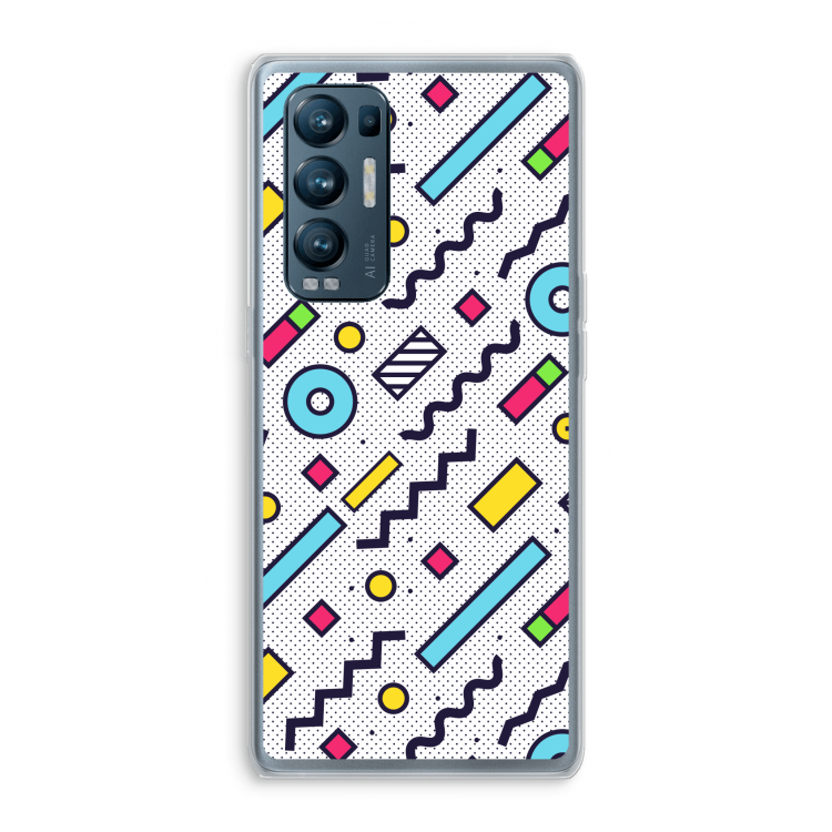 8-bit N°8: Oppo Find X3 Neo Transparant Hoesje