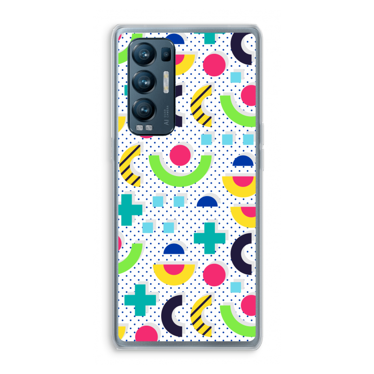 8-bit N°1: Oppo Find X3 Neo Transparant Hoesje