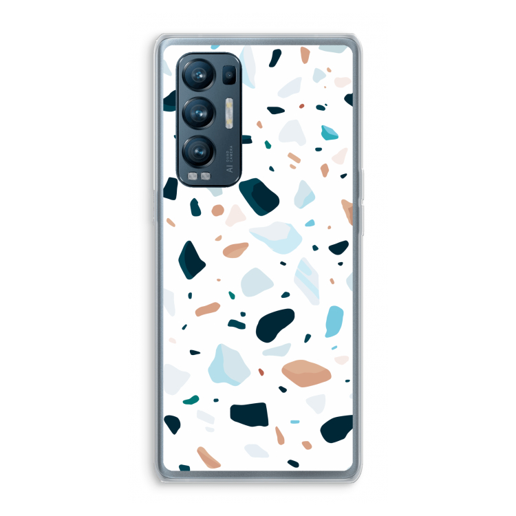 Terrazzo N°13: Oppo Find X3 Neo Transparant Hoesje
