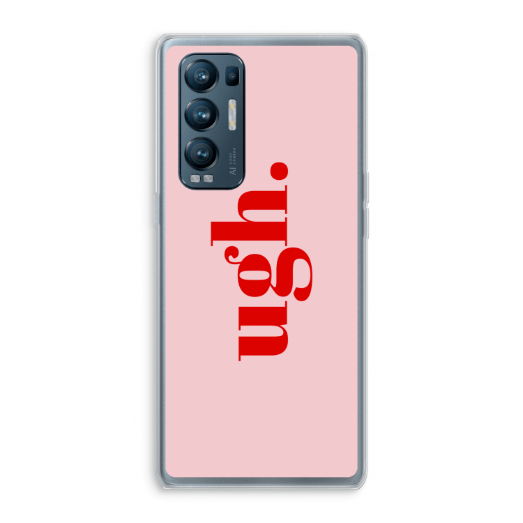 Ugh: Oppo Find X3 Neo Transparant Hoesje