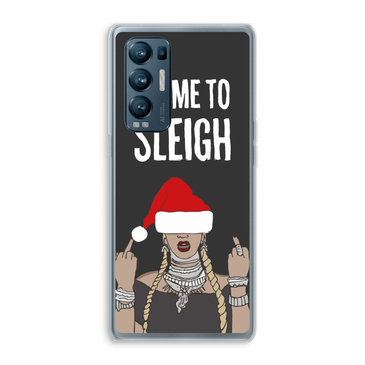 Came To Sleigh: Oppo Find X3 Neo Transparant Hoesje