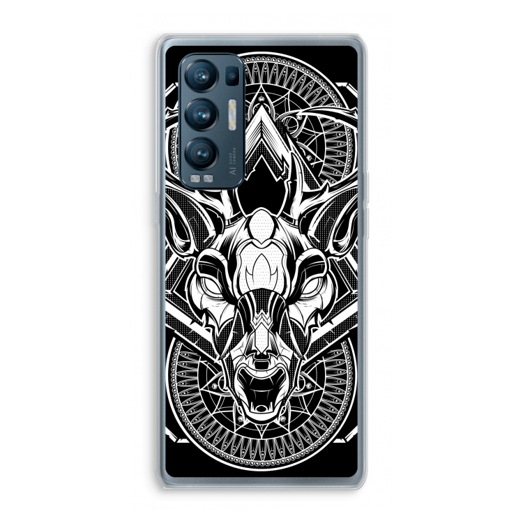 Oh Deer: Oppo Find X3 Neo Transparant Hoesje
