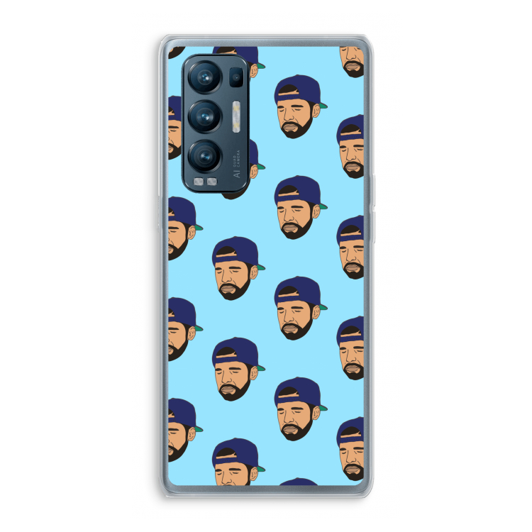 Drake Away: Oppo Find X3 Neo Transparant Hoesje