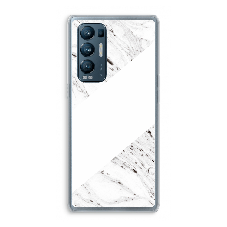 Biggest stripe: Oppo Find X3 Neo Transparant Hoesje