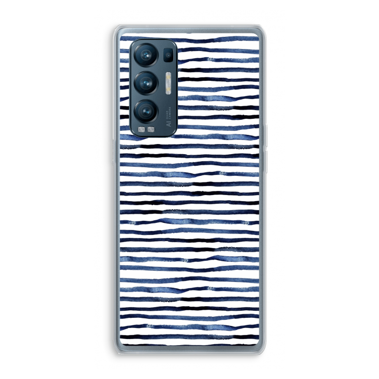 Verrassende lijnen: Oppo Find X3 Neo Transparant Hoesje