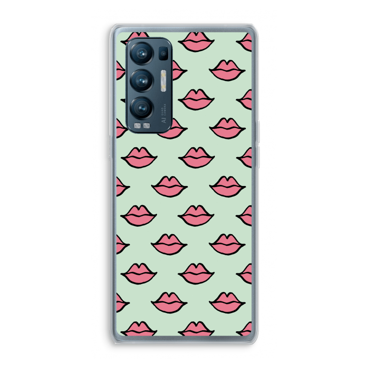Lipjes: Oppo Find X3 Neo Transparant Hoesje