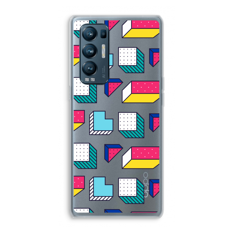 8-bit N°7: Oppo Find X3 Neo Transparant Hoesje