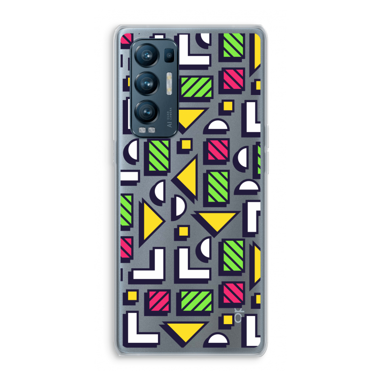 8-bit N°4: Oppo Find X3 Neo Transparant Hoesje