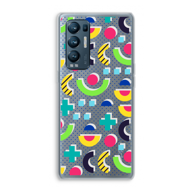8-bit N°1: Oppo Find X3 Neo Transparant Hoesje