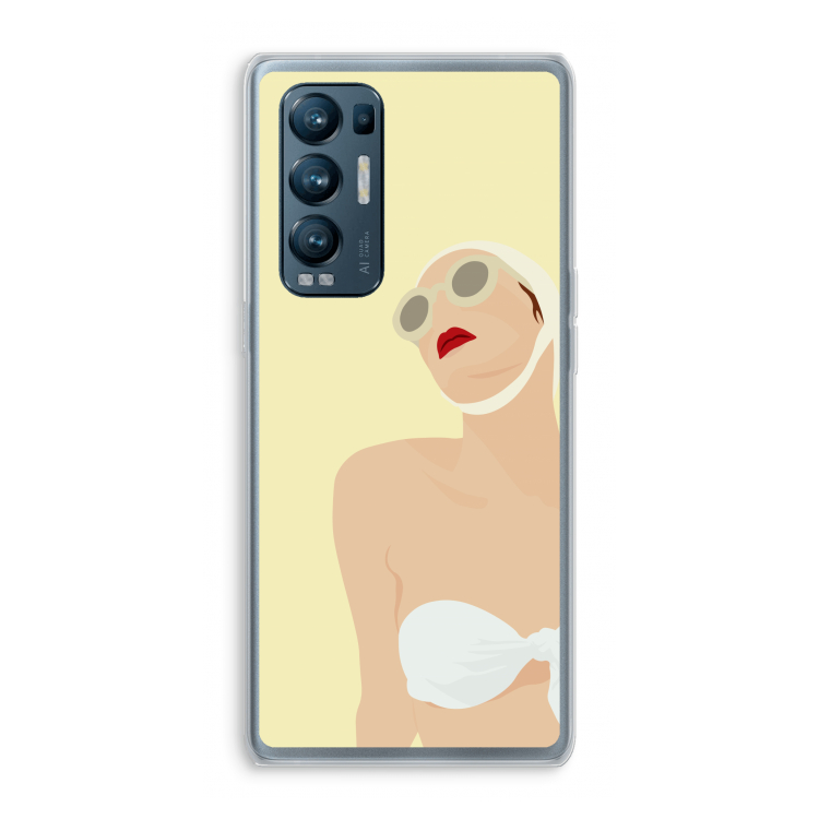 Summer: Oppo Find X3 Neo Transparant Hoesje