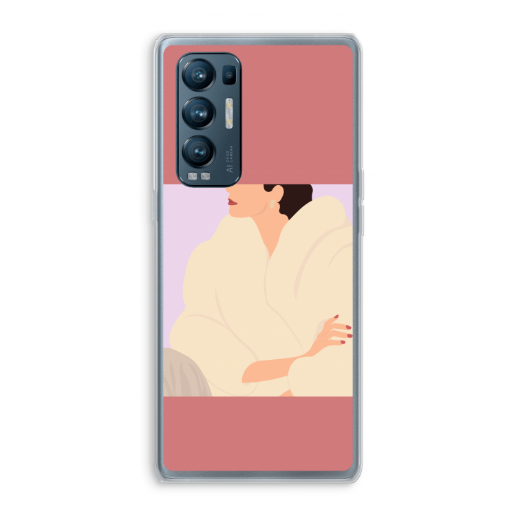 Cosy: Oppo Find X3 Neo Transparant Hoesje
