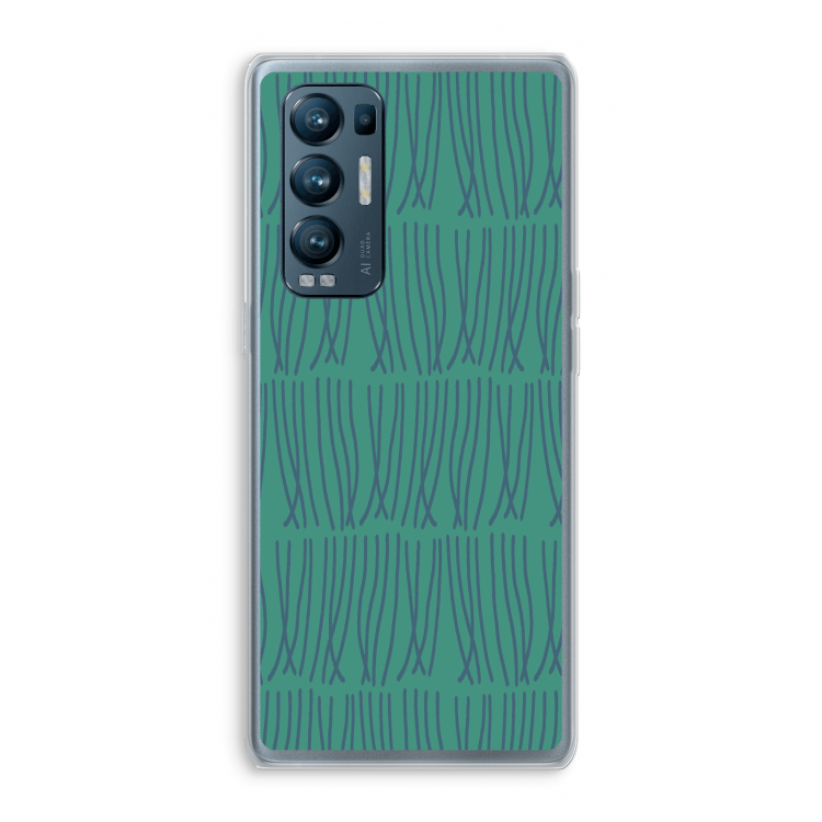 Swirls: Oppo Find X3 Neo Transparant Hoesje
