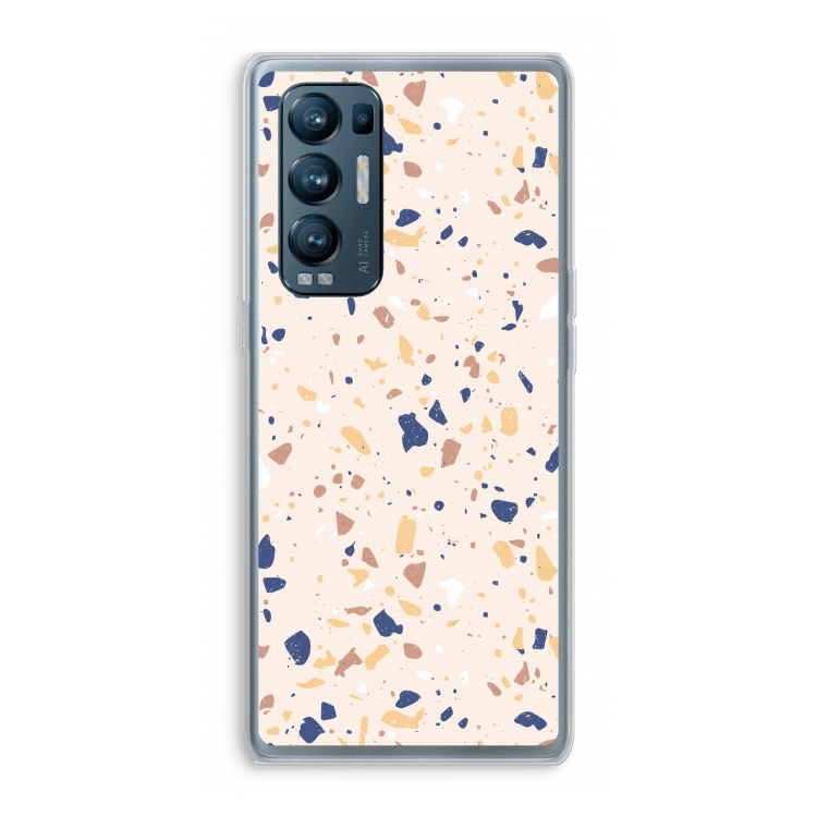 Terrazzo N°23: Oppo Find X3 Neo Transparant Hoesje