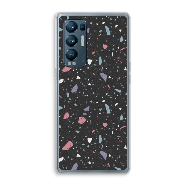 Terrazzo N°16: Oppo Find X3 Neo Transparant Hoesje