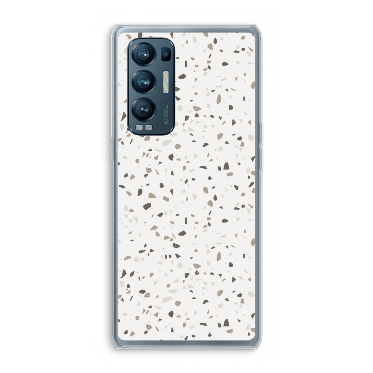 Terrazzo N°14: Oppo Find X3 Neo Transparant Hoesje