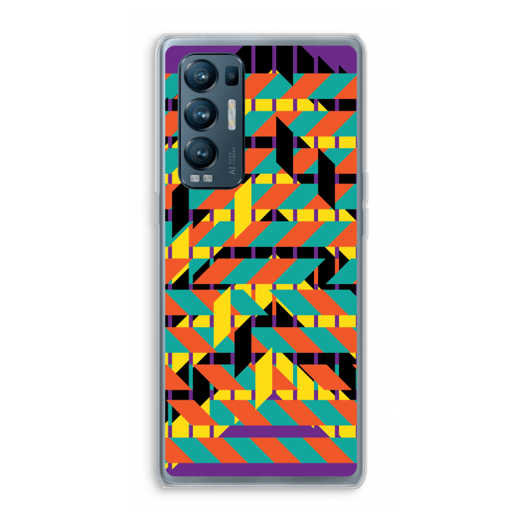 Skew Bee 2: Oppo Find X3 Neo Transparant Hoesje