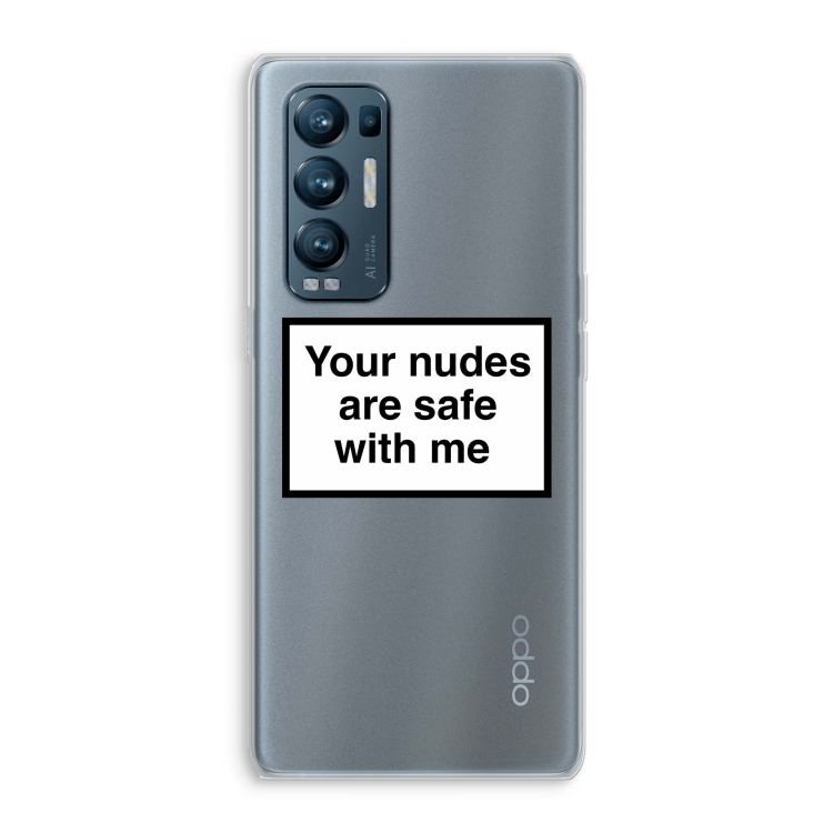 Safe with me: Oppo Find X3 Neo Transparant Hoesje