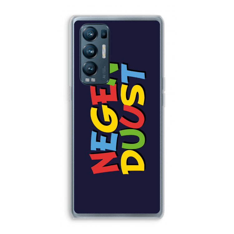 90's One: Oppo Find X3 Neo Transparant Hoesje