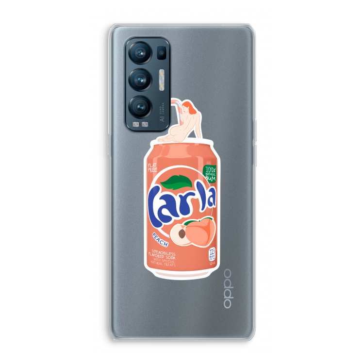 S(peach)less: Oppo Find X3 Neo Transparant Hoesje