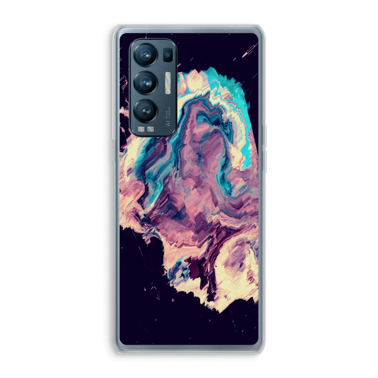 Cosmic Silence: Oppo Find X3 Neo Transparant Hoesje