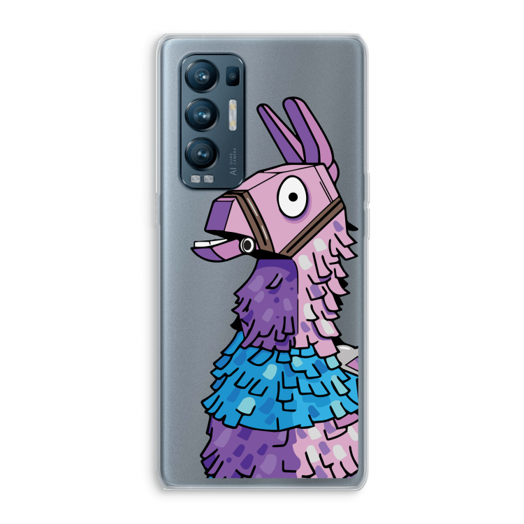 Lama: Oppo Find X3 Neo Transparant Hoesje