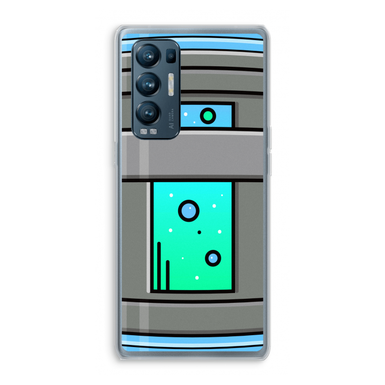 Chug Bottle: Oppo Find X3 Neo Transparant Hoesje