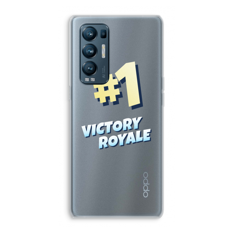 Victory Royale: Oppo Find X3 Neo Transparant Hoesje