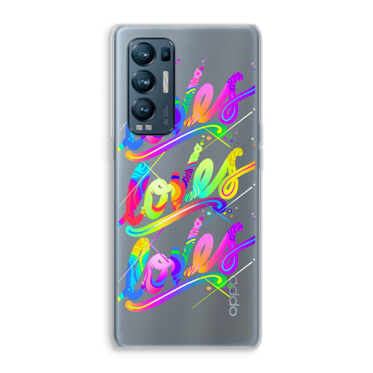 Loves: Oppo Find X3 Neo Transparant Hoesje