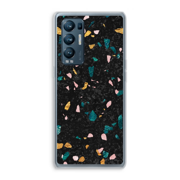 Terrazzo N°10: Oppo Find X3 Neo Transparant Hoesje