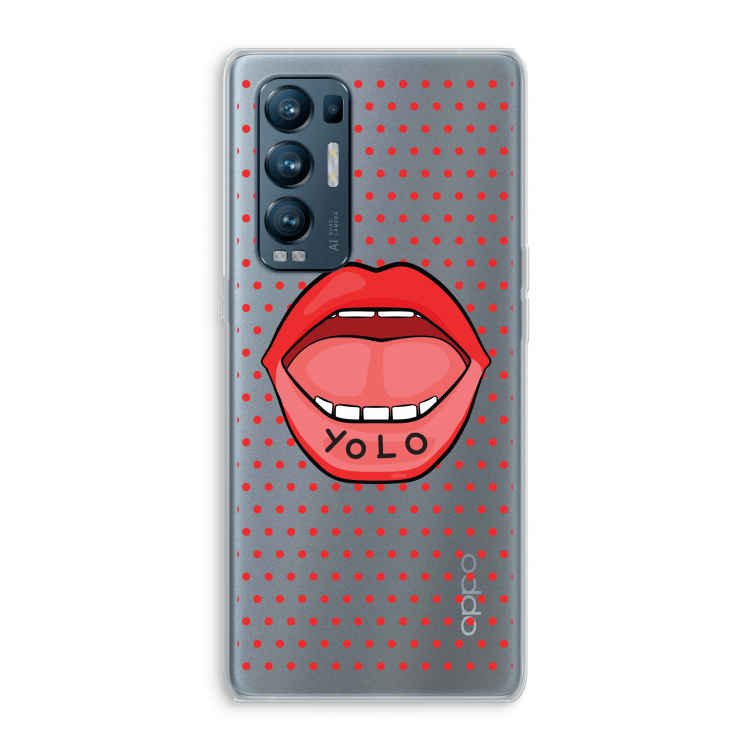 Yolo Denise: Oppo Find X3 Neo Transparant Hoesje