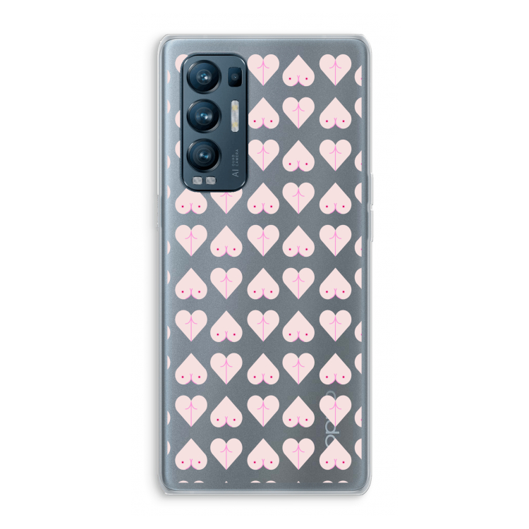 Ass 'n Titties: Oppo Find X3 Neo Transparant Hoesje