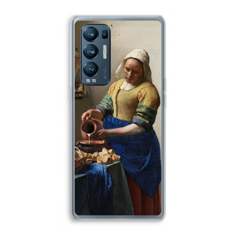 The Milkmaid: Oppo Find X3 Neo Transparant Hoesje