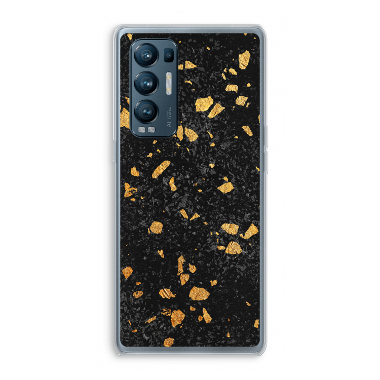 Terrazzo N°7: Oppo Find X3 Neo Transparant Hoesje
