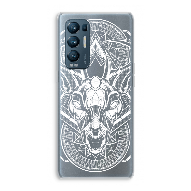 Oh Deer: Oppo Find X3 Neo Transparant Hoesje