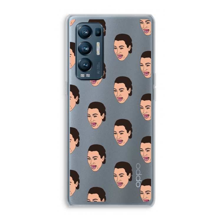 Ugly Cry Call: Oppo Find X3 Neo Transparant Hoesje