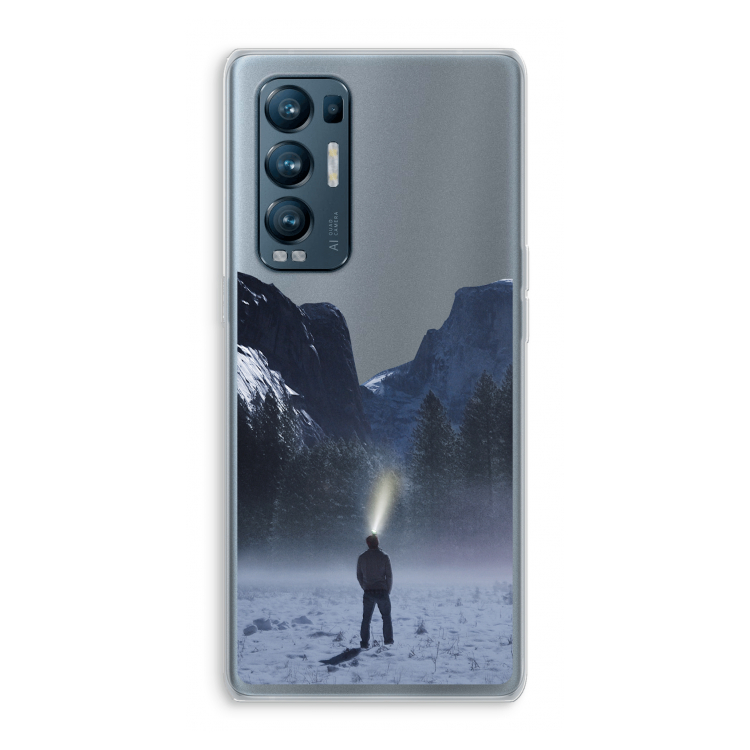 Wanderlust: Oppo Find X3 Neo Transparant Hoesje