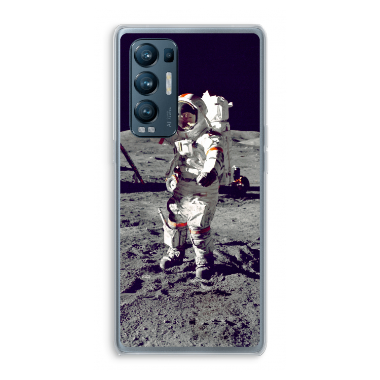 Spaceman: Oppo Find X3 Neo Transparant Hoesje